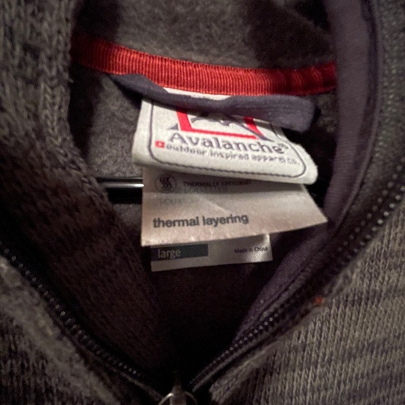 Avalanche fleece hoodie - Picture 2 of 3